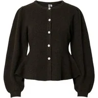 pieces Strickjacke PCSILLY LS PUFF KNIT CARDIGAN NOOS