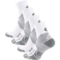 Stark Soul® Laufsocken Quarter Sport Socken, Performance - 2 Paar Laufsocken (2 Paar) Gepolsterte Sohle