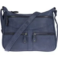 Christian Wippermann Umhängetasche Damen Tasche Schultertasche Umhängetasche Crossover (einzeln), Bag Leder Optik Handtasche