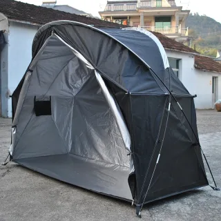 Xmund Single Soldier Tent Outdoor Camping Cycling Simple Tent Storage Room Tent 1person Carport Anti-tear 210D Oxford Si