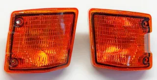 Frontblinker Blinker Orange LINKS + RECHTS mit Fassung für VW T3 Bus ab 1979-1991