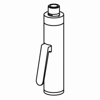 KWC Brause komplett ONO highflex, Edelstahl,536180 536180