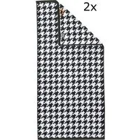 done.® Handtuch Set Daily Shapes Bird, Jacquard-Walkfrottier (Set, 2-St), Jacquardgewebe, in verschiedenen Set-Varianten erhältlich