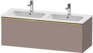 Duravit D-Neo Waschtischunterbau wandhängend Basalt Matt 1280x462x440 mm - DE4265034430000 DE4265034430000