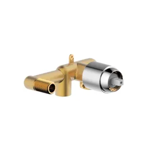 Bravat Unterputzkörper 3591001 für Waschtisch-, Wandarmatur, chrom
