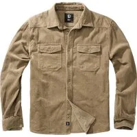 Brandit Langarmhemd Brandit Herren Corduroy Classic Shirt Long Sleeve (1-tlg)