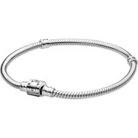 Pandora Charm-Armband Damen Silber-mit Clip-Verschluss