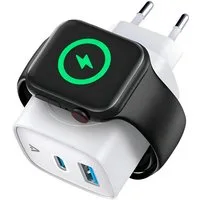 alkaya. alkaya. NEXUS 3in1 Ladegerät 22W mit USB-C, USB-A und Apple Watch Smartphone-Ladegerät