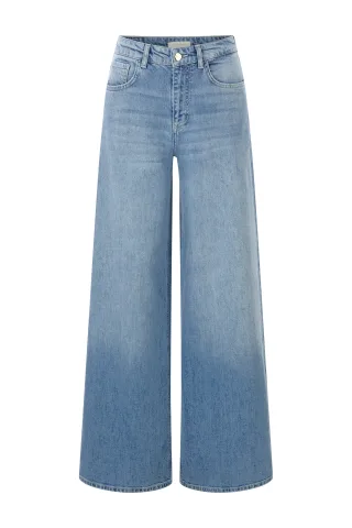 Rich & Royal - Super Flare Blue Denim Organic denim blue - Gr. - 31