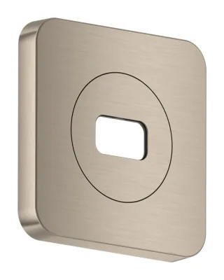 Hansgrohe AXOR ShowerSphere Rosette 120/120 softsquare, Brushed Nickel, 39769820 39769820