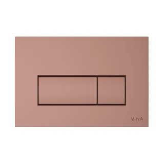 VitrA Root Square WC-Betätigungsplatte für 2?Mengen?Spülung Kupfer Soft,740-2340 740-2340