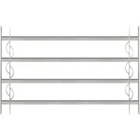 Alberts Fensterschutzgitter Secorino Style, Breite ausziehbar 100-150 cm, versch. Höhen