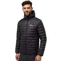 Jack Wolfskin Daunenjacke PASSAMANI DOWN HOODY M RDS wind- und wasserdicht, mit wasserabweisenden Reißverschlüssen