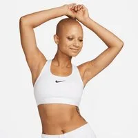 Nike Sport-BH W NK SWSH MED SPT BRA mit klassischem Swoosh-Design