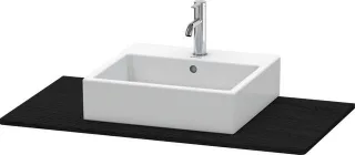 Duravit XSquare Konsole Eiche Schwarz Matt 1000x550x16 mm - XS060E01616 XS060E01616