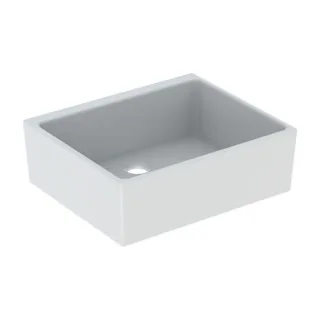 Geberit Publica Mehrzweckbecken 360060000 60 x 40 x 13 cm, ohne Überlauf, weiß