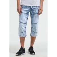 CAMP DAVID Jeansshorts mit Teilungsnähten
