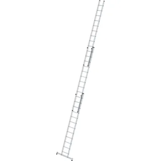 Munk Sprossen-Schiebeleiter 3-teilig mit nivello®-Traverse - 020612