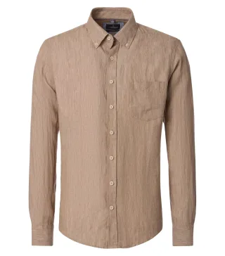 CASAMODA - Leinenhemd beige - Gr. - M