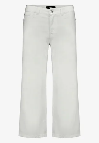 zero - Basic-Jeans mit geradem Bein cream denim - Gr. - 36
