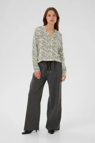 Langarm-Bluse KAditte Regular fit animal