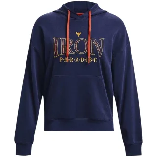 Under Armour - "Project Rock" Kapuzenpullover für Damen (Blau)