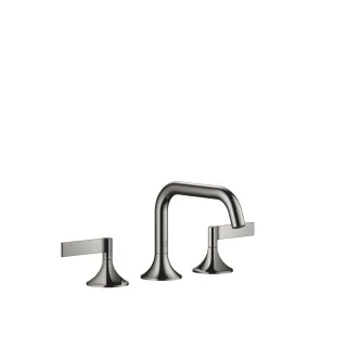 Dornbracht Waschtisch-Dreilochbatterie mit Ablaufgarnitur VAIA 20705819 Dark Chrome 20705819-19