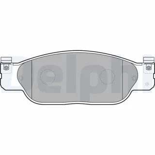 Delphi Bremsbel?ge vorne Jaguar S-Type Xj LP1468