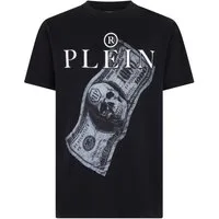PHILIPP PLEIN T-Shirt T-Shirt Rundhalsausschnitt Ss