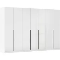 OTTO home Drehtürenschrank Kleiderschrank Schrank Garderobe AGORDO Schlafzimmer (in zwei Griff-Farben, Breiten 91-405 cm, Dekor- oder Hochglanzfront) durchdachte Innenausstattung, in 8 Breiten und 2 Höhen MADE IN GERMANY