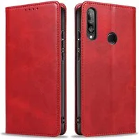 Tec-Expert Handyhülle Tasche Hülle für Huawei P30 Lite 6.15 Zoll, 6.15 ", Cover Klapphülle Case mit Kartenfach Fliphülle aufstellbar