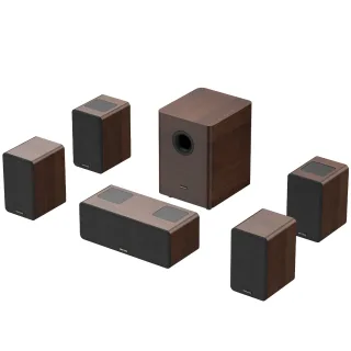 Hiwill-Audio M514 Hi-Fi Dolby Atmos System 900W 5.1.4CH Soundbar with 4 Surround Speakers Built-in 6.5 Inch Wired Subwoo