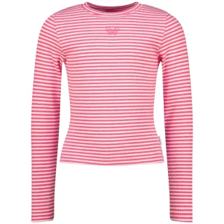 vingino - Basic stripe top neon pink - Gr. - 164