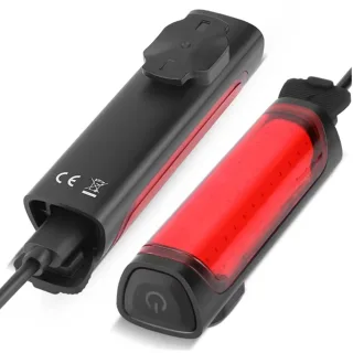 WEST BIKING 120LM Smart Brake Sensor Bicycle Taillight LightweightIP65 Waterproof Type-C Charging 8 Modes Flash Bike R