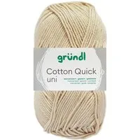 Gründl 50 Gramm Gründl Cotton Quick Uni Farbauswahl Häkelwolle