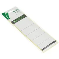 LEITZ Etiketten LEITZ Ordnerrücken-Etikett, 61 x 192 mm, kurz, breit, grau