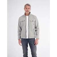 LERROS Sweatjacke Sweatjacke mit cleaner Optik aus weichem Baumwollmix