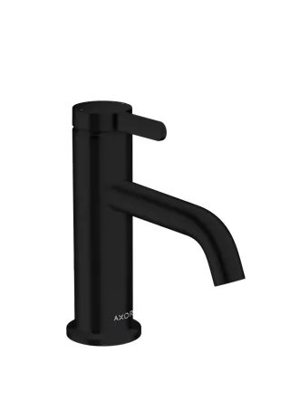 Hansgrohe Waschtischmischer 70 Axor One mit Hebelgriff ohne Ablaufg.mattschwarz, 48001670 48001670