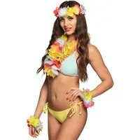 Boland Kostüm Hawaii Party Kostüm Set 'Tropical' 4-teilig, Mehr
