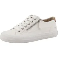 Mustang Shoes Ulla Sneaker Freizeitschuh, Halbschuh, Schnürschuh mit Außenreißverschluss