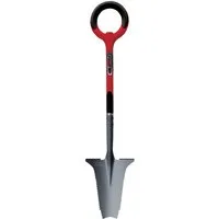 Root Slayer® Spaten Radius Wurzelspaten Mehrzweckschaufel, (Spar Set, 1-St., 1er oder 2er Pack), Multifunktionsspaten, Klinge mit Zähnen zum Schneiden der Wurzeln