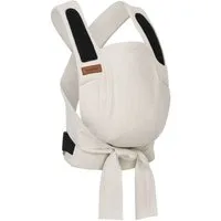 Hoppediz Babytrage Bondolino b.pure, Komforttrage ab Geburt (3 - 20 kg) Bauchtrage, Rückentrage & Hüfttrage