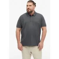 s.Oliver Kurzarmshirt Polo-Shirt Poloshirt aus Baumwollpiqué mit Kontrast-Details