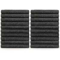 Blumtal Gästehandtücher 30x30cm - weich und saugstark, Frottee (24-St), 12er und 24er Set, 100% Baumwolle