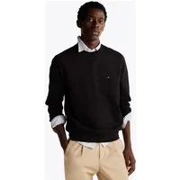 Tommy Hilfiger Sweatshirt ESSENTIAL FLEECE CREWNECK mit Tommy Hilfiger Logostickerei, Regular Fit