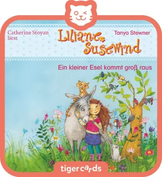 tigermedia tigercard Liliane Susewind Ein Esel kommt groß raus Tiere Pferdehof tigerbox Hörbox Kinderbeschäftigung Hörspiele Hörbücher Lieder