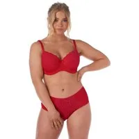 After Eden D-cup & up Panty BO Mit Spitze, leicht durchsichtig, feminin, bequem, weich, elastisch