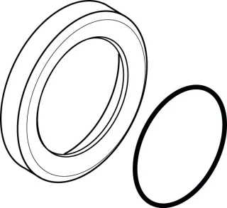 Ideal Standard Rosette für Griffseite komplett, F960966AA