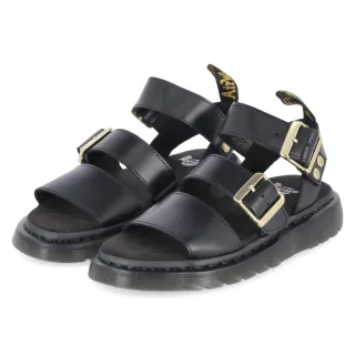 Dr. Martens Sandalen GRYPHON - Gr. 38 - Schwarz - Glattleder