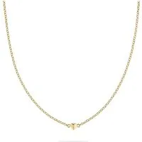 JETTE Silberkette JETTE Damen-Kette 925er Silber, recycelt Herz, DIAMOND